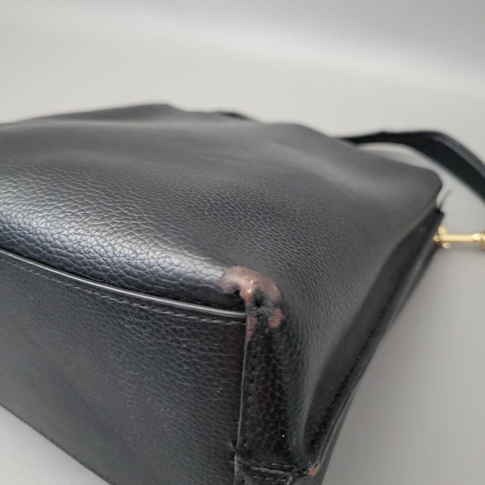 Coach Mollie Bucket Bag 22 Shoulder Bag CA177 Black No Strap - Picture 9 of 16